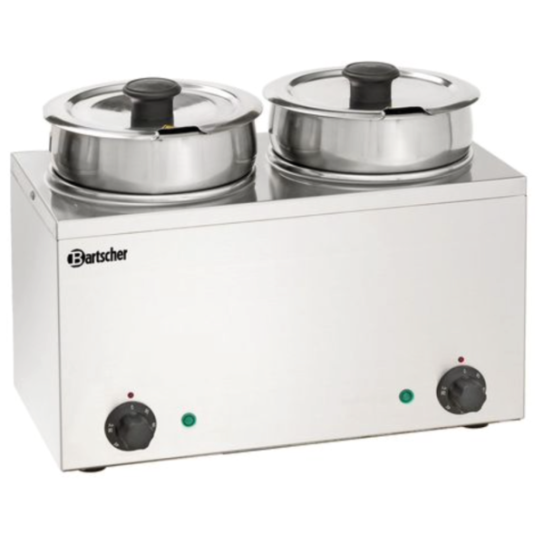 BARTSCHER Bain Marie Hotpot, 2x Topf, 3,5 L - 606035