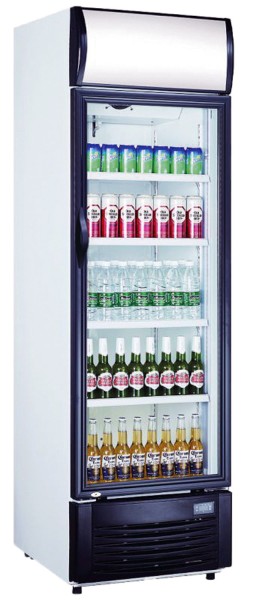SARO Getränkekühlschrank mit Werbetafel GTK 382