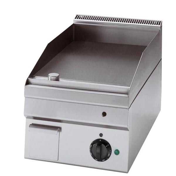 Tecnoinox Grillplatte, Elektro, glatt verchromt, 3,9kW