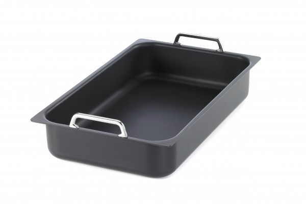 Alu-Guss-Behälter GN 1/1 Tiefe 100 mm, mit Griffe Scholl Z0768