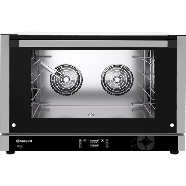 STALGAST Konvektomat mit Beschwadung ShopCook elektronische Steuerung 4x600x400/4xGN 1/1 6,3 kW