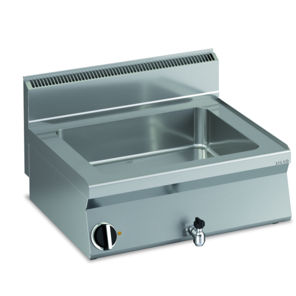 KBS Elektro Bainmarie 1 x 1/1 + 2 x 1/4 GN, 150 mm, Tischgerät