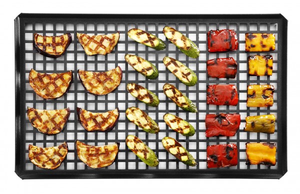 SQUARE GRILL Gemüse Grillrost Alu - verschiedene Größen