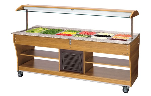 BARTSCHER Buffetwagen, kalt, 6x 1/1 GN - 125527