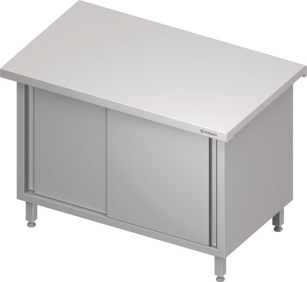 STALGAST Neutralausgabe "Free Flow" mit Schiebetüren 1200x735x880 mm Granitabdeckung "Standard G1"