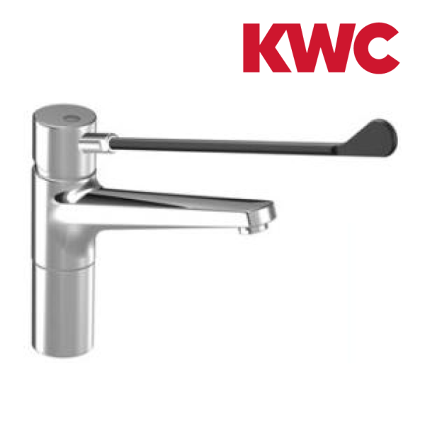 KWC Gastro 24.501.103.000LL Gastro Waschtisch-Armatur mit langem Hebel - Auslauf kurz / nieder