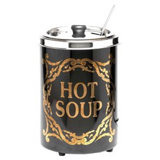 Hot-Pot Suppentopf Hot Soup mit Blattgold-Dekor Neumärker 05-10501