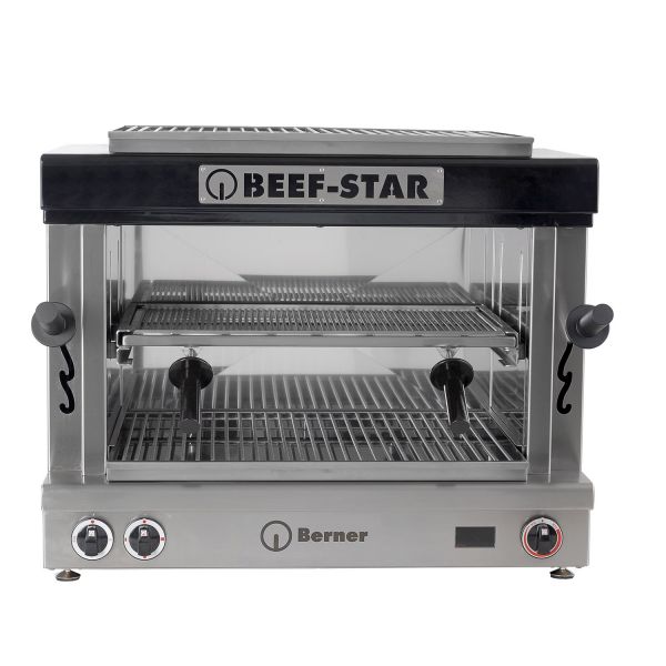 Berner Beef-Star BBFS2 Hochtemperaturgrill mit 2 Heizzonen Größe 2