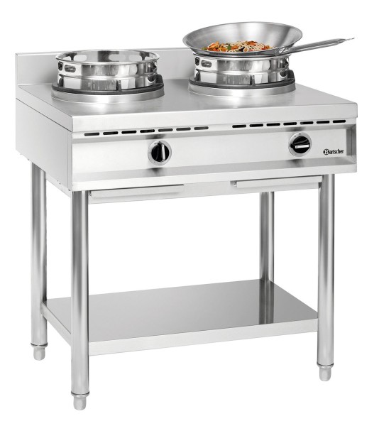 BARTSCHER Wok-Herd, 2 Brenner - 1052103