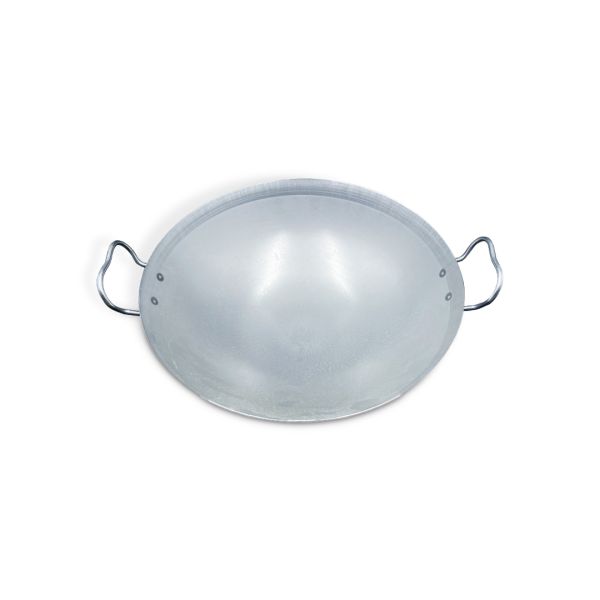 Stahl Wokpfanne WPS 36 cm mit 2 Haltegriffen Made in Germany