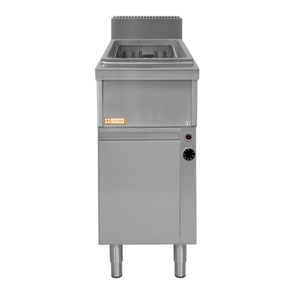 LOCHER Gas-Fritteuse mit 1 Becken 13 Liter