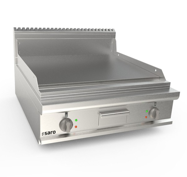 SARO Elektrogriddleplatte 800mm breit Tisch glatt LQ