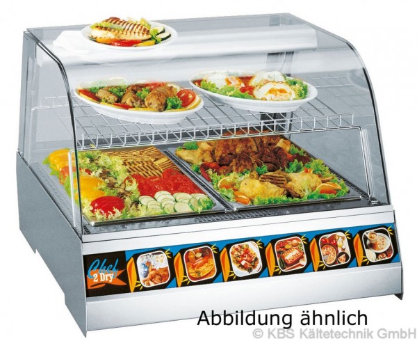 Aufsatzwärmevitrine Chef 1 Dry