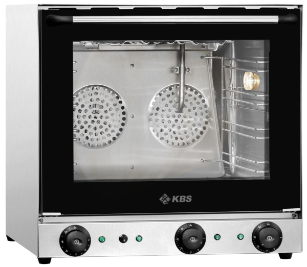 KBS Heißluftofen Premium 2,7 kW mit manueller Beschwadung und 2 kW Grillfunktion