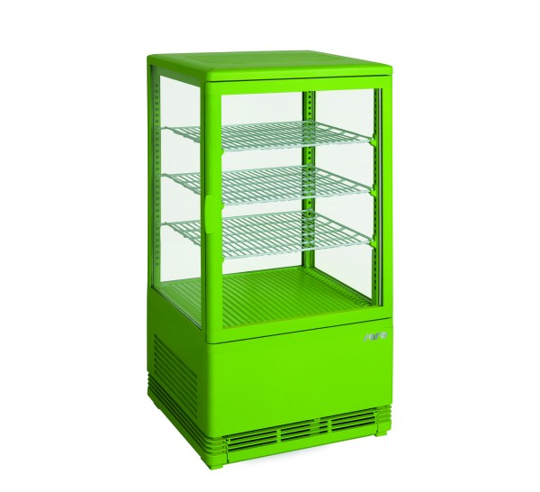 SARO Mini-Umluftkühlvitrine SC 70 grün