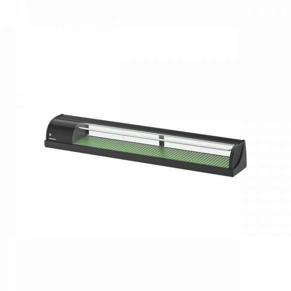 Hoshizaki Sushi Show-Vitrine BLACK HNC-210BE-L-B 2.100mm Aggregat links