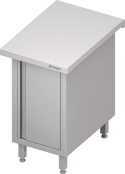 STALGAST Neutralausgabe "Free Flow" mit Flügeltür 500x735x880 mm Edelstahlabdeckung