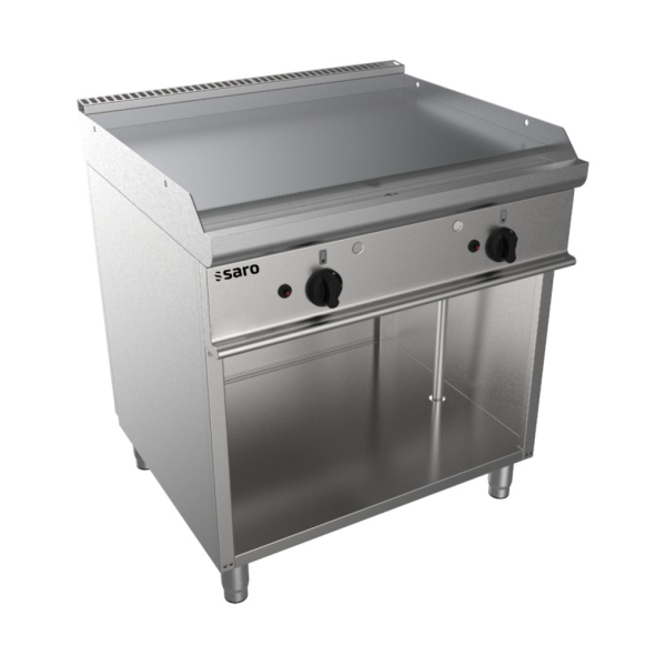SARO Gas-Griddleplatte mit offenem Unterbau E7/KTG2BAL