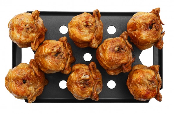 SPEEDY CHICKEN Hähnchen Grillrost antihaftbeschichtet 8 Stck