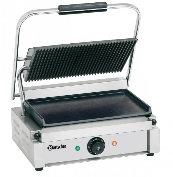 Bartscher Kontaktgrill, oben gerillt & unten glatt, 2,2 kw - A150676