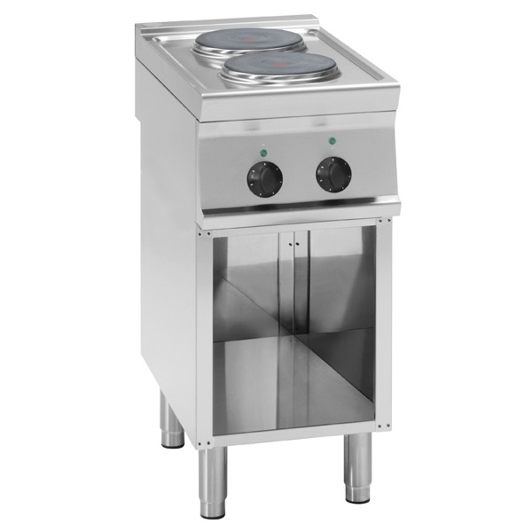 Tecnoinox Herd, Elektro, 2 Platten,rund, 5,2W