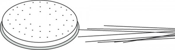 Pasta-Scheibe Ø 50 mm Capelli d'Angelo - für MPF 1,5