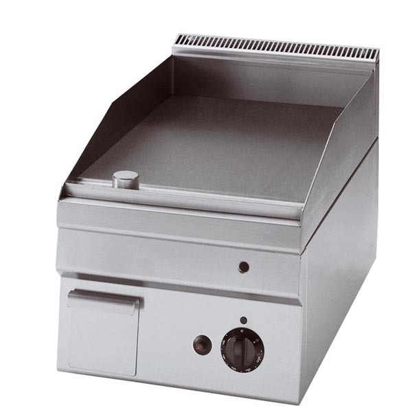 Tecnoinox Grillplatte, Gas, glatt, 4kW