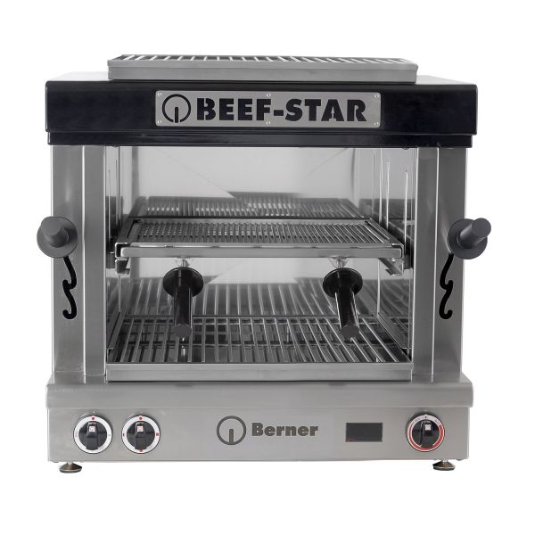 Berner Beef-Star BBFS1 Hochtemperaturgrill mit 2 Heizzonen Größe 1