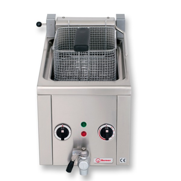 Berner BFSNK1 Elektro Fritteuse Snack Auftisch Fritteuse 6 Liter Frittstar