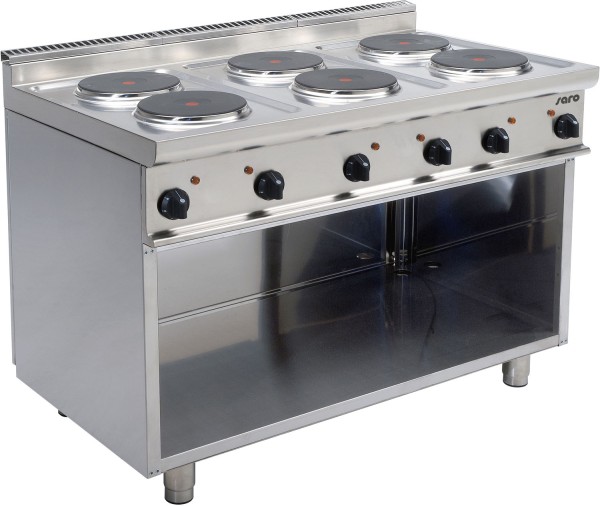 SARO Elektroherd mit offenem Unterbau E7/CUET6BA