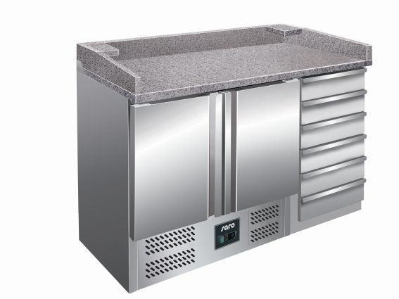 SARO Pizzatisch mit Schubladen PZ 9001