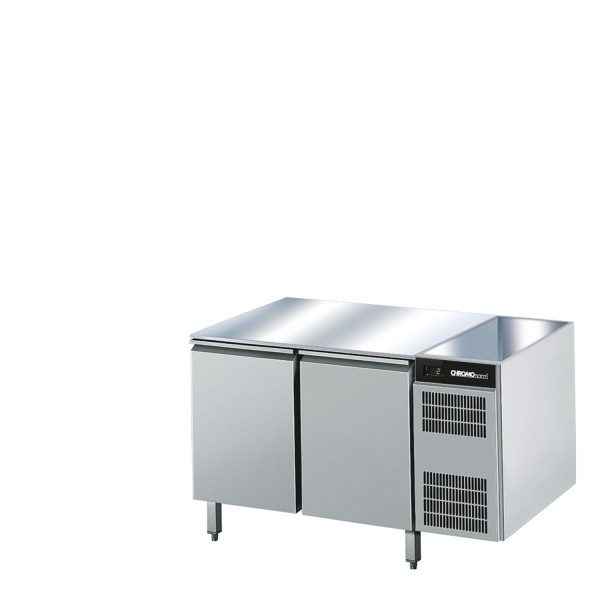 CHROMOnorm BÄCKEREI-KÜHLTISCH EN4060 - OHNE TISCHPLATTE - ZENTRALKÜHLUNG