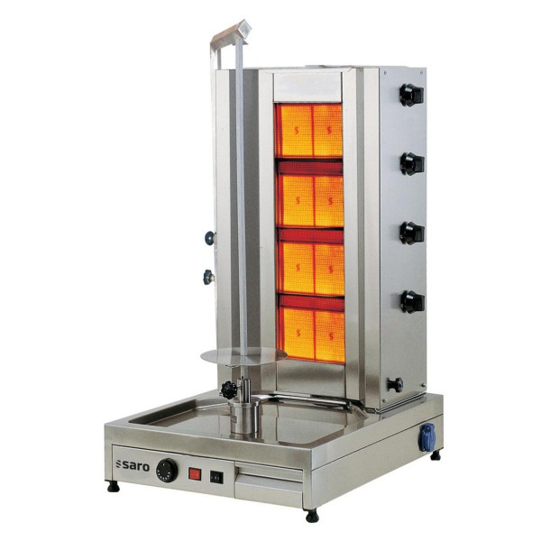 SARO Gas-Döner- / Gyrosgrill 4 Brenner GD4