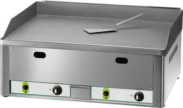 KBS Gas-Grillplatte 2 Heizzonen glatt 8kW