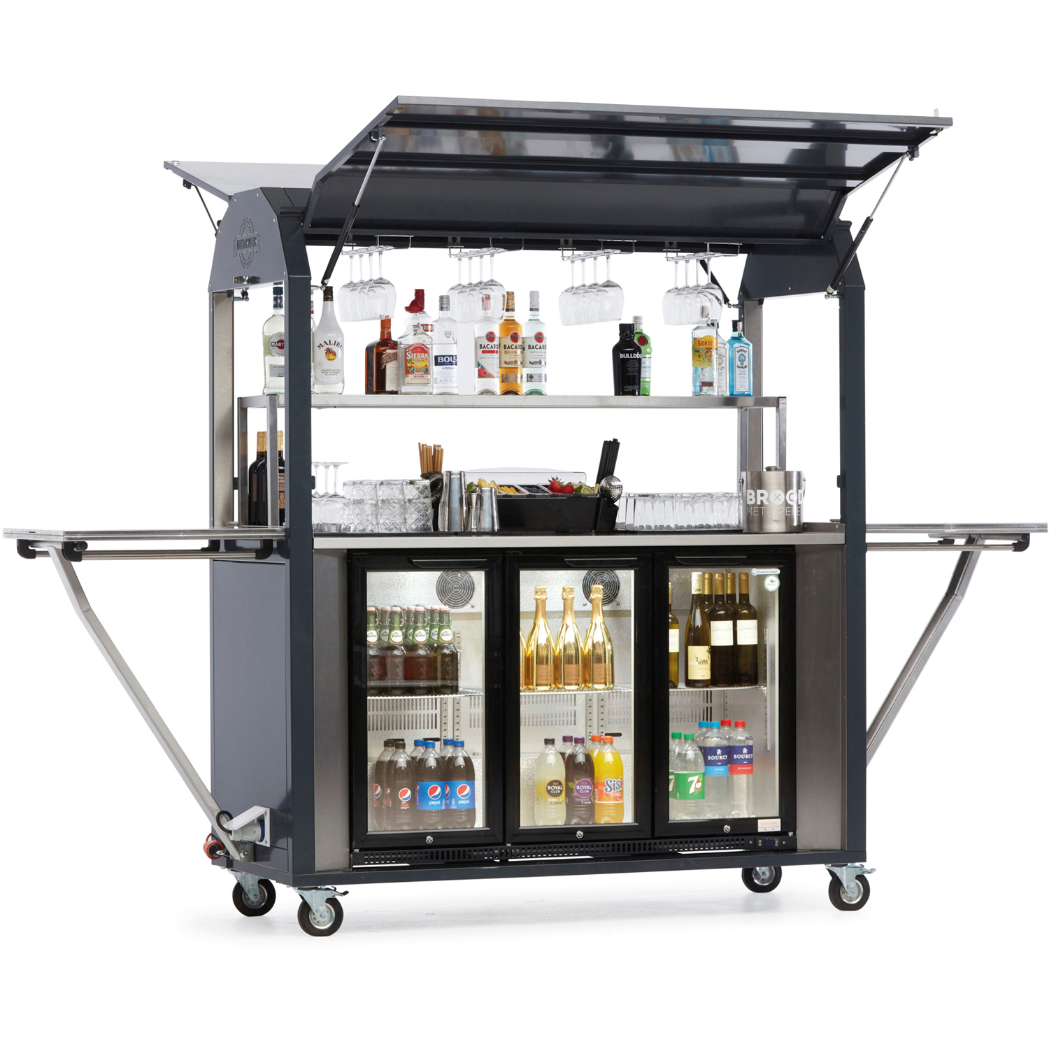 SARO Cool Rolly Mobile Schanktheken Getränke Kühlung Kühlen GastroXtrem Gastrotechnik