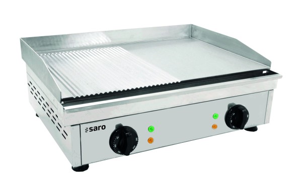 SARO Griddleplatte (gerillt + glatt) FRY TOP GM 610 M