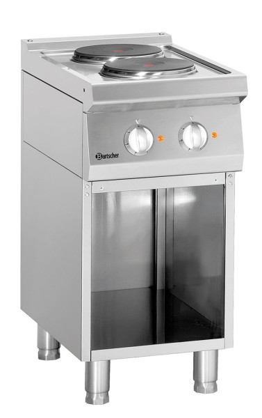 BARTSCHER Elektroherd 700, B400, 2PL, UO - 286102