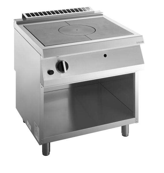 KBS Gas-Glühplattenherd 1 Glühplatte 14kW offener Unterbau