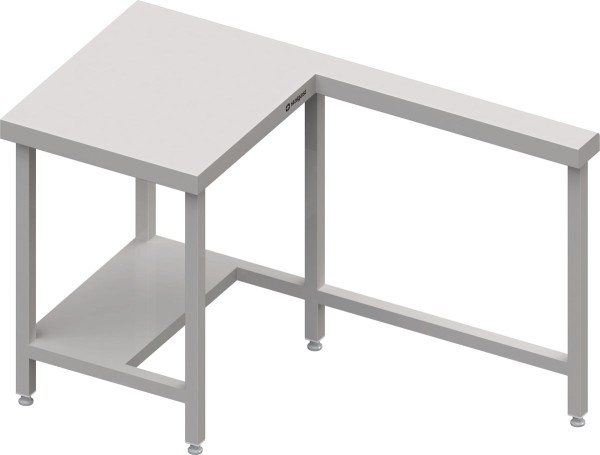 STALGAST Kassenstation mit Arbeitsfläche links 1400x735x880 mm Granitabdeckung "Standard G1"