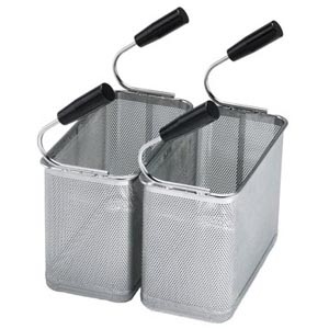Tecnoinox Nudelkörbe, 2x GN1/3 für 26lt. Becken