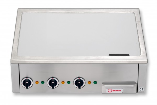 Berner BGAX140C Asia Teppanyaki-Grillplatte hartverchromt