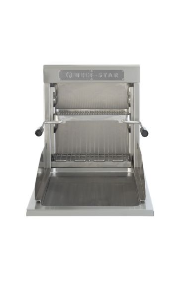Berner BGEBFS40SPEED Einbau-Bratplatte-Beefer-Kombi Bratfläche glatt "Speed"