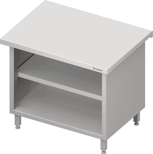 STALGAST Neutralausgabe "Free Flow" mit offenem Unterschrank 500x735x880 mm Granitabdeckung "Standar