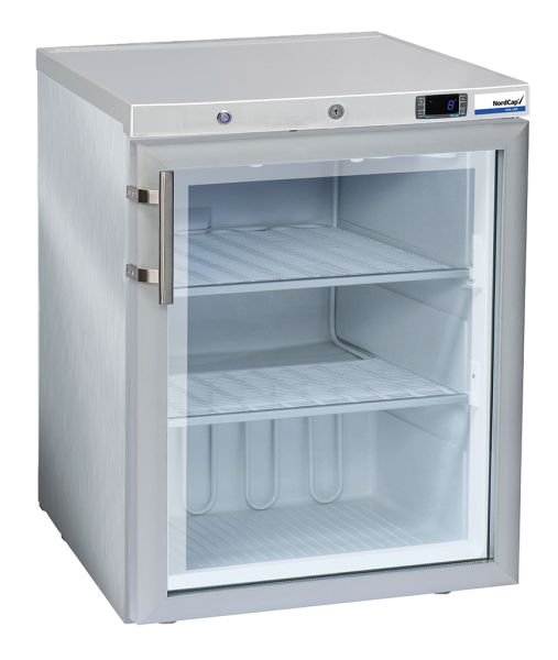 COOL-LINE Tiefkühlschrank RNGX 200GL Edelstahl, 200 Liter by NordCap 451200355