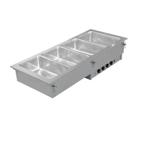 Einbau Bain-Marie getrennt regelbare Becken, 3x GN 1/1